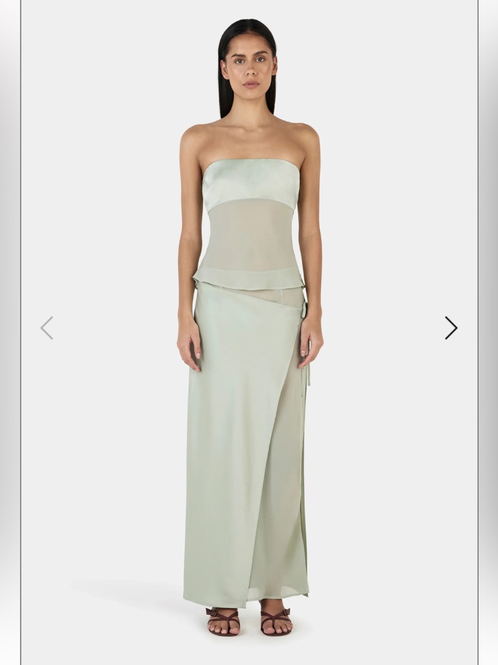 OWNLEY Ricky set in sage green NWT $278